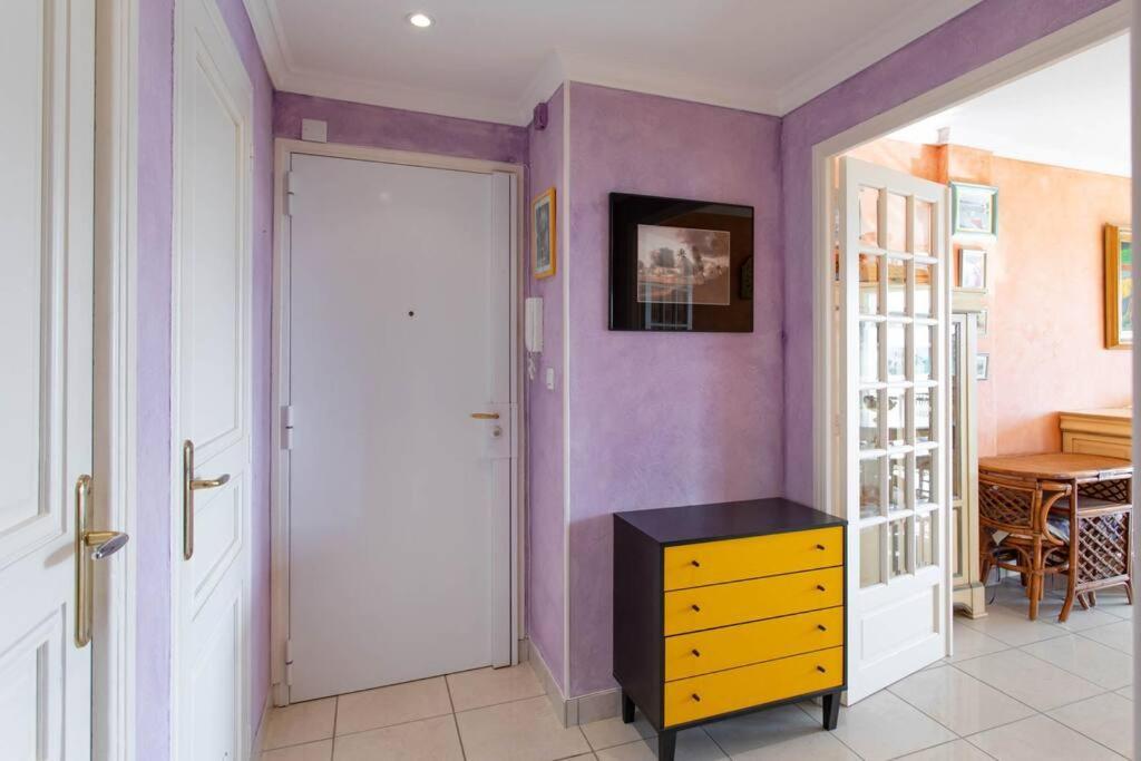 A6- 2 Bdr Incredible Sea View - Ac, Garage & Terrace Apartman Antibes Kültér fotó