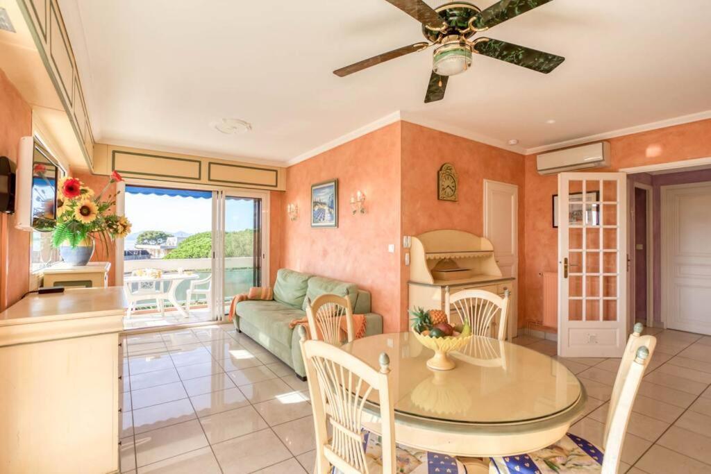 A6- 2 Bdr Incredible Sea View - Ac, Garage & Terrace Apartman Antibes Kültér fotó